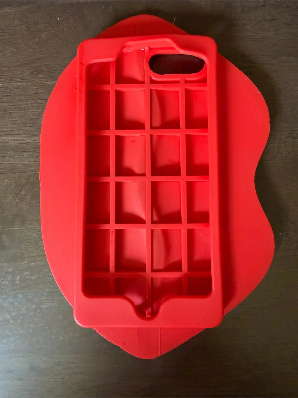 Red Lip-Shaped Phone Case